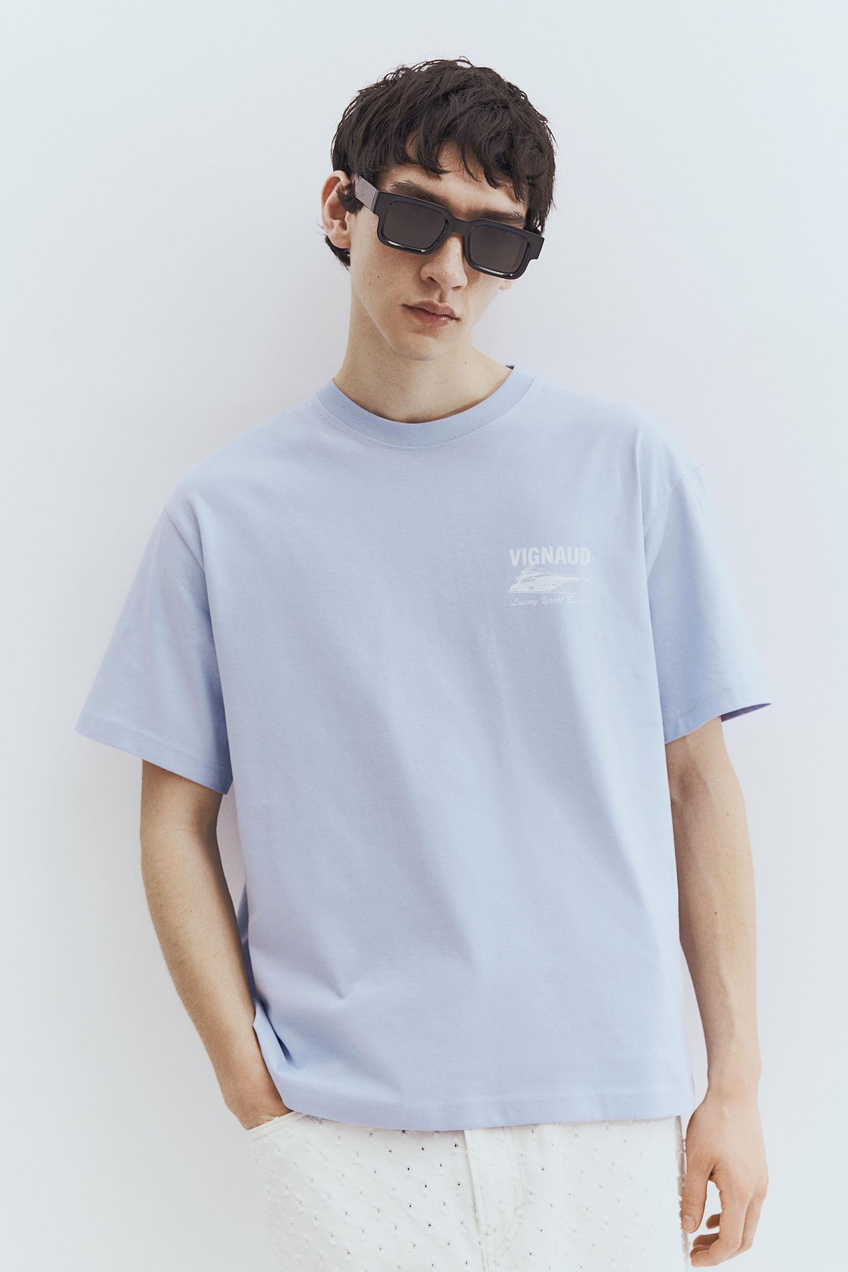 Loose Fit Printed T-shirt Product Image