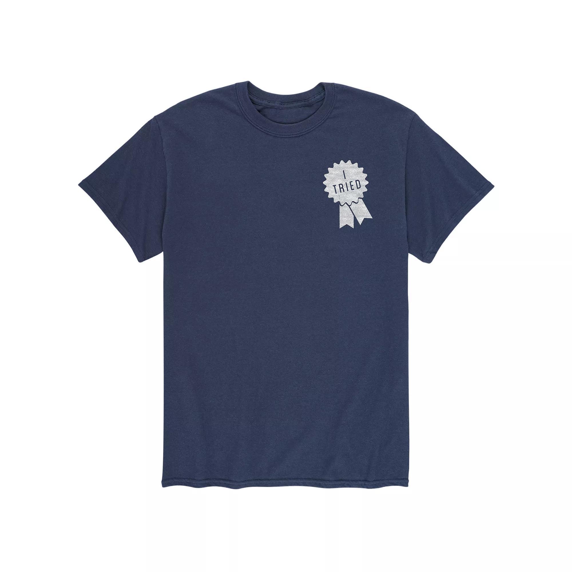 Men's I Tried Tee, Size: Small, Blue Product Image