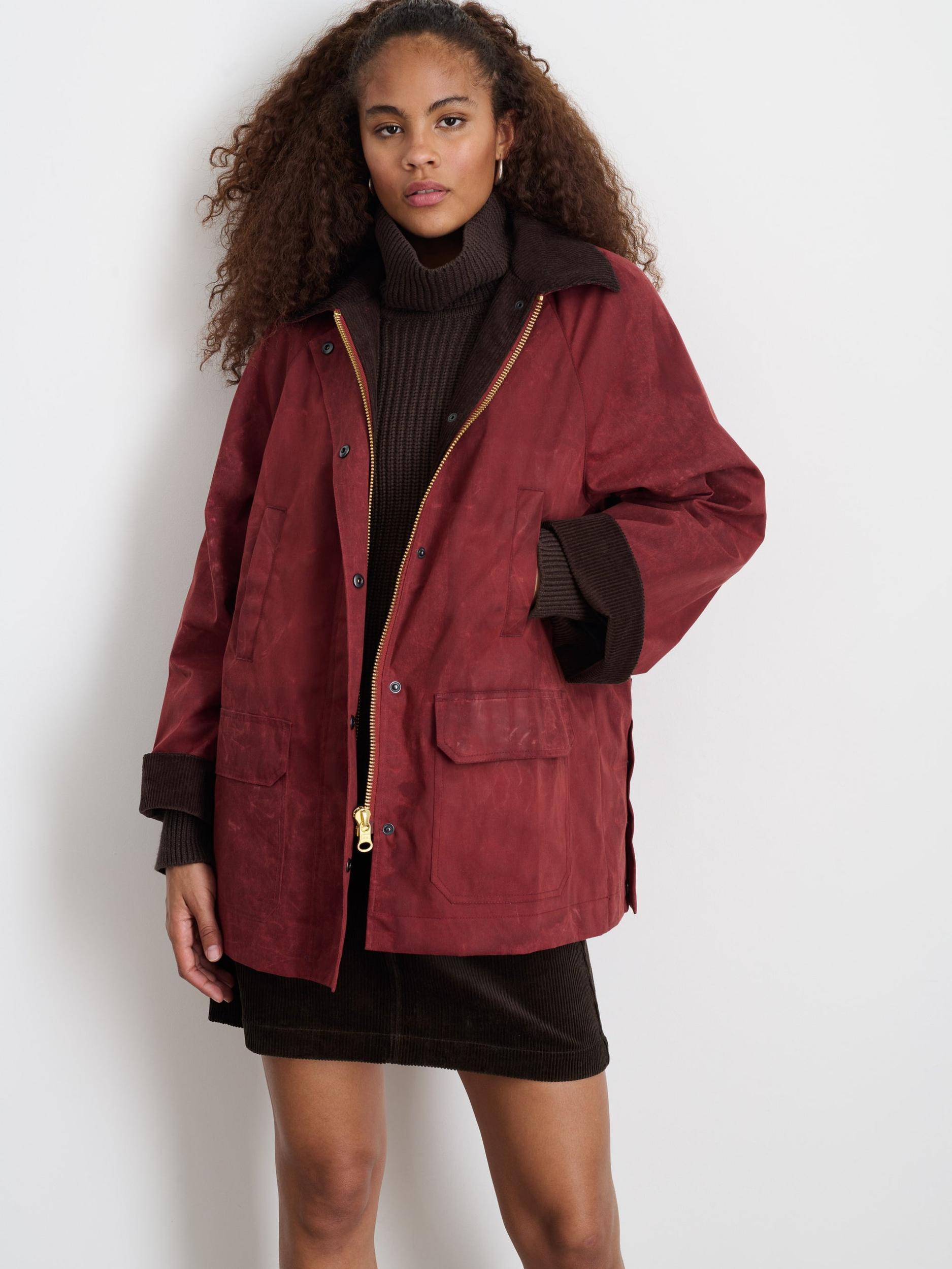 Chiltern Street Jacket In Waxed Cotton Product Image