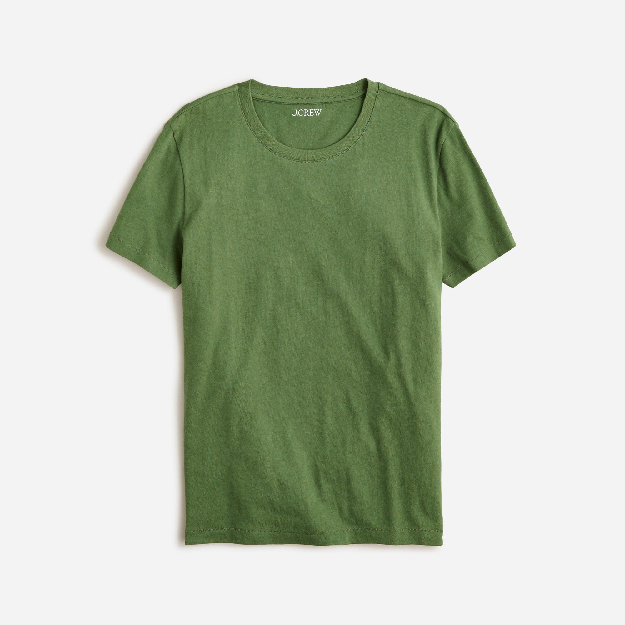 Vintage jersey classic-fit crewneck T-shirt in stripe Product Image