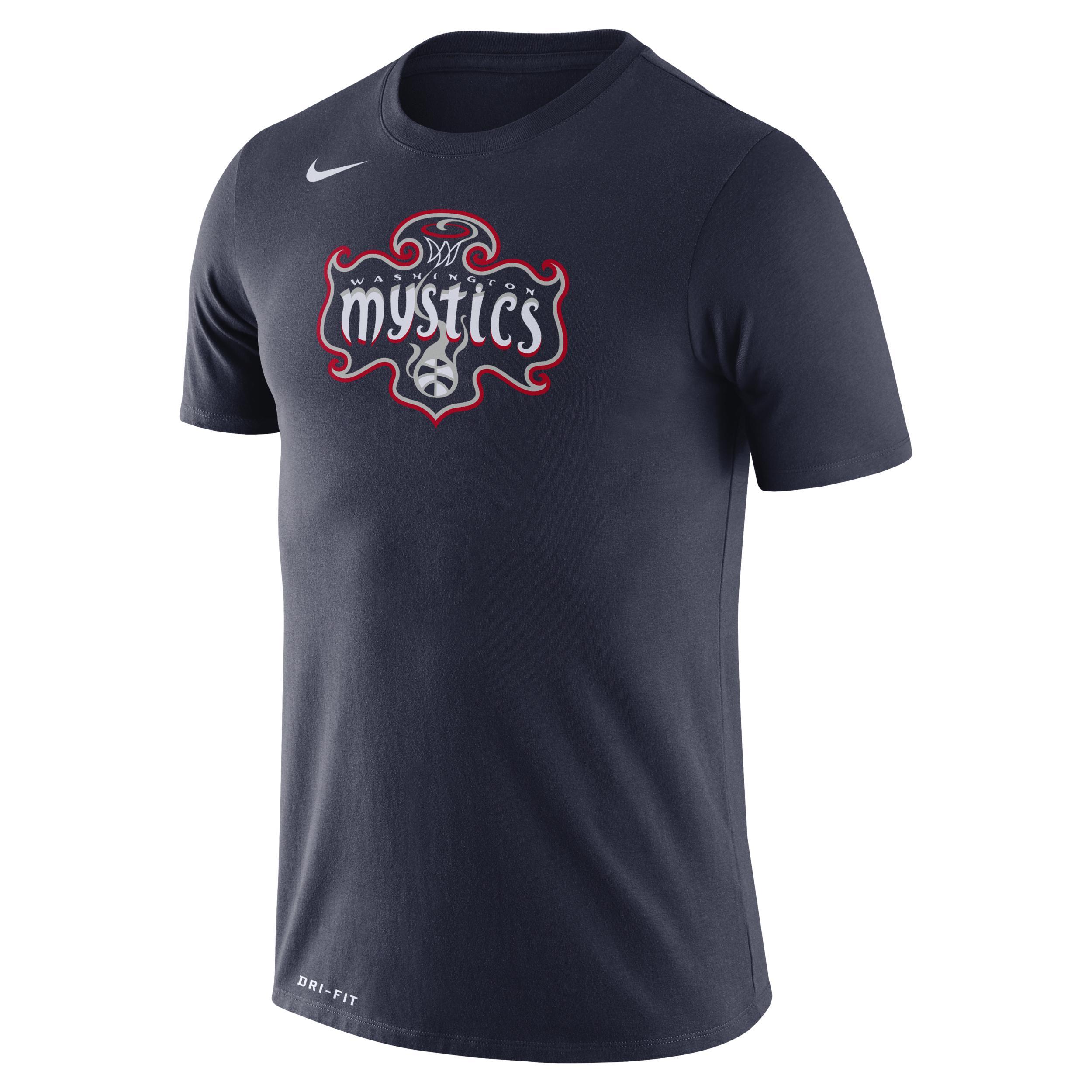 Men's Nike Navy Washington Mystics Logo Performance T-Shirt, Size: 2XL, Wnb Blue Product Image