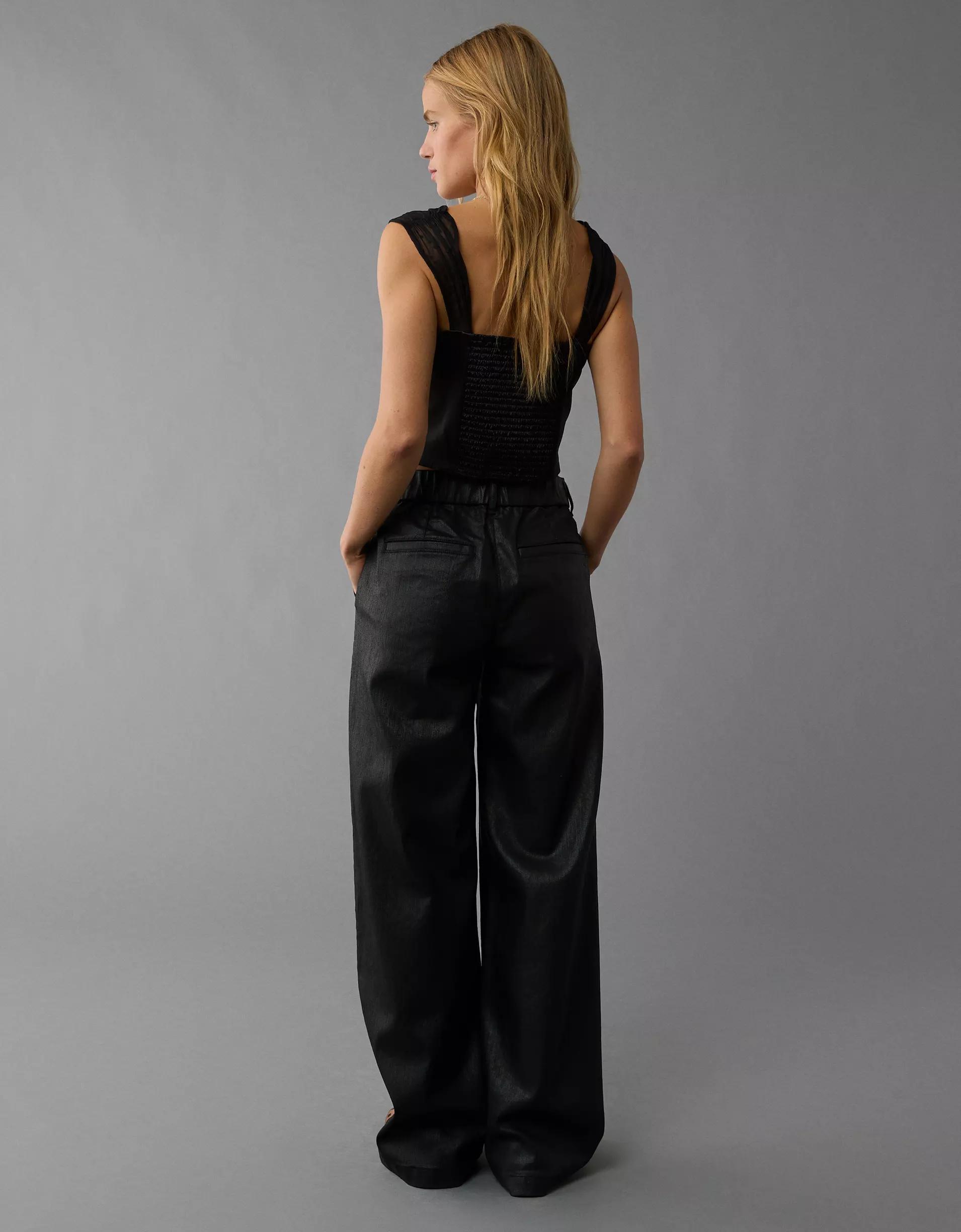 AE Tulle Cap Sleeve Corset Tank Top Product Image
