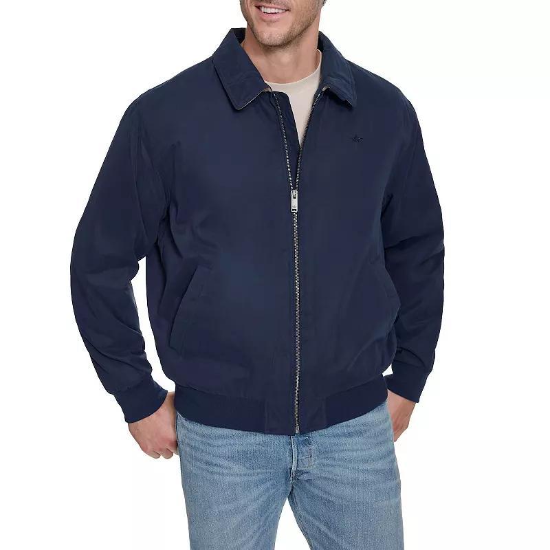 Big & Tall Dockers® Microtwill Bomber Jacket, Men's, Size: 4XL Tall, Blue Product Image