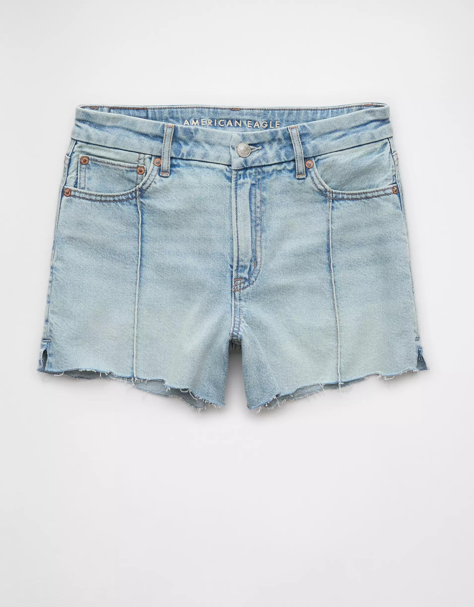 AE Strigid Curvy Super High-Waisted Relaxed Short Product Image