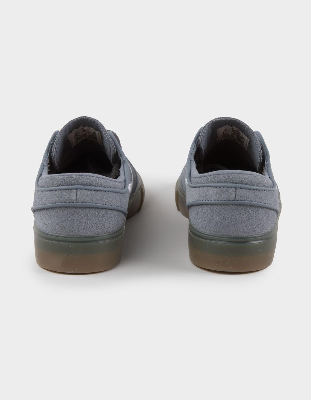 NIKE SB Zoom Janoski OG+ Skate Shoes - GRAY/WHITE Product Image