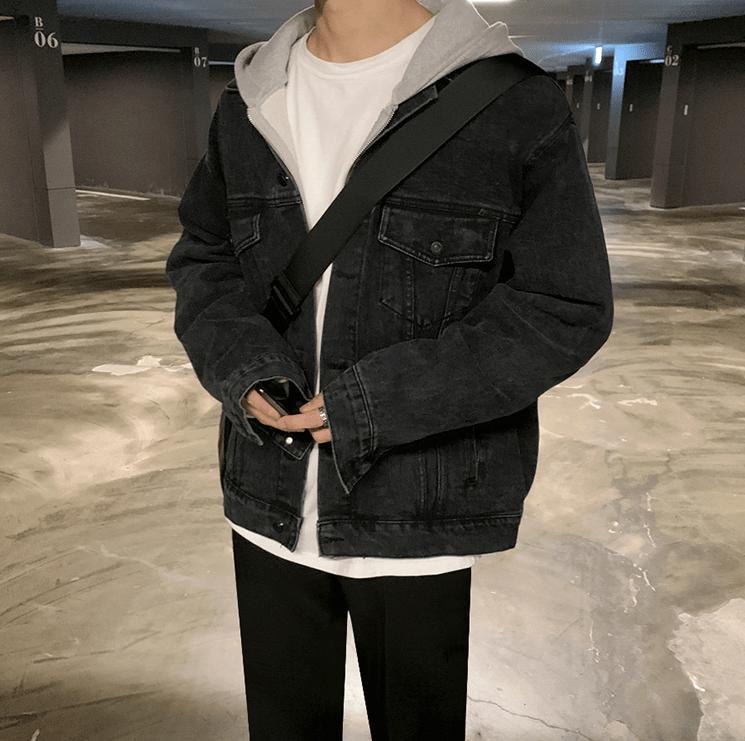 RT No. 3145 GRAY DENIM JK Product Image