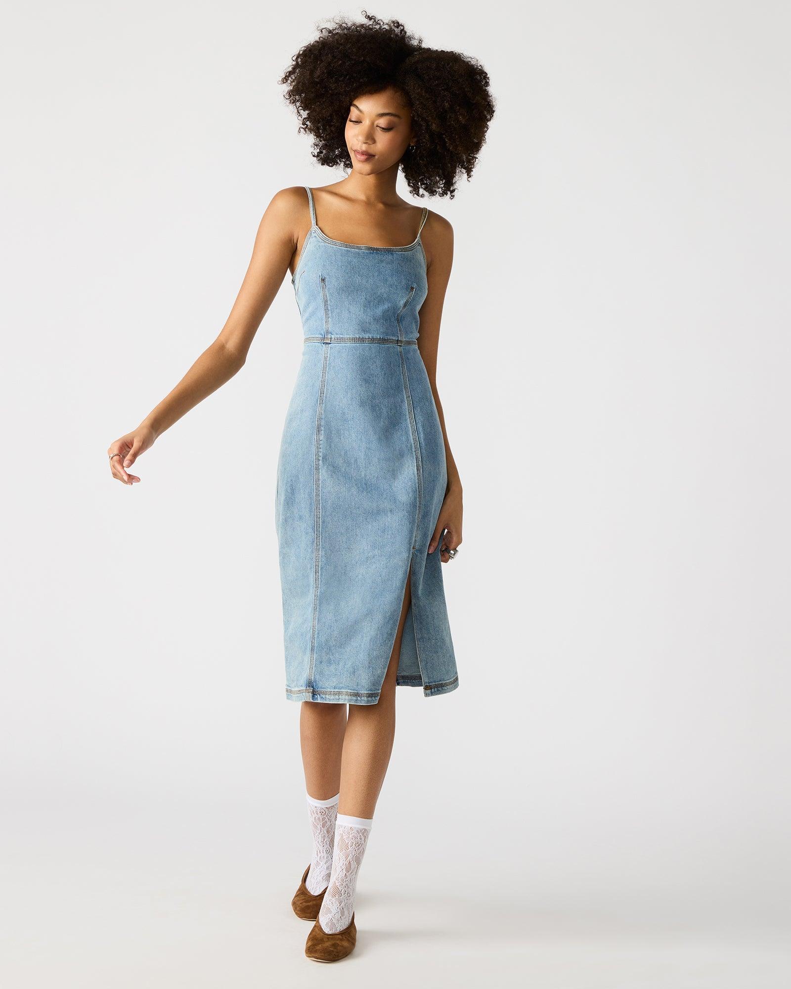 GISELLE DENIM DRESS Female Product Image