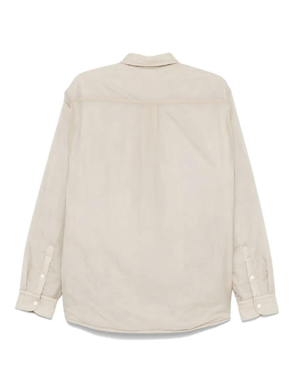 HUGO BOSS Padded Shirt In Brown Product Image