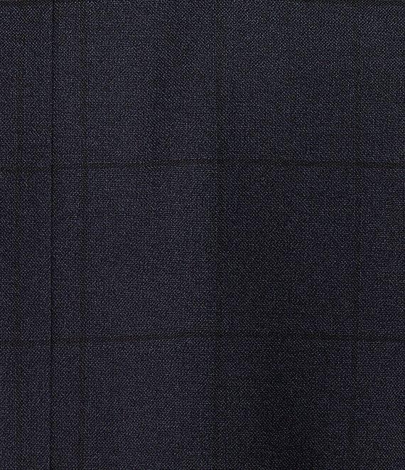 Hickey Freeman Modern Fit Flat Front Window Pattern 2-Piece Suit Product Image