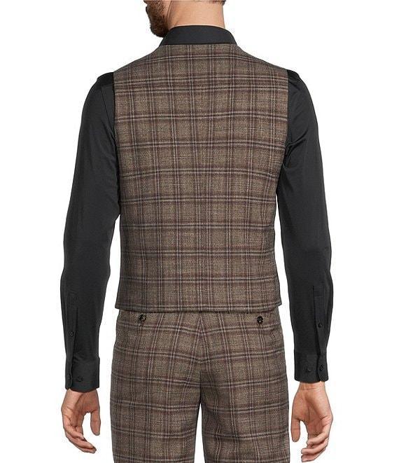 Murano Welt Plaid Suit Separates Vest Product Image