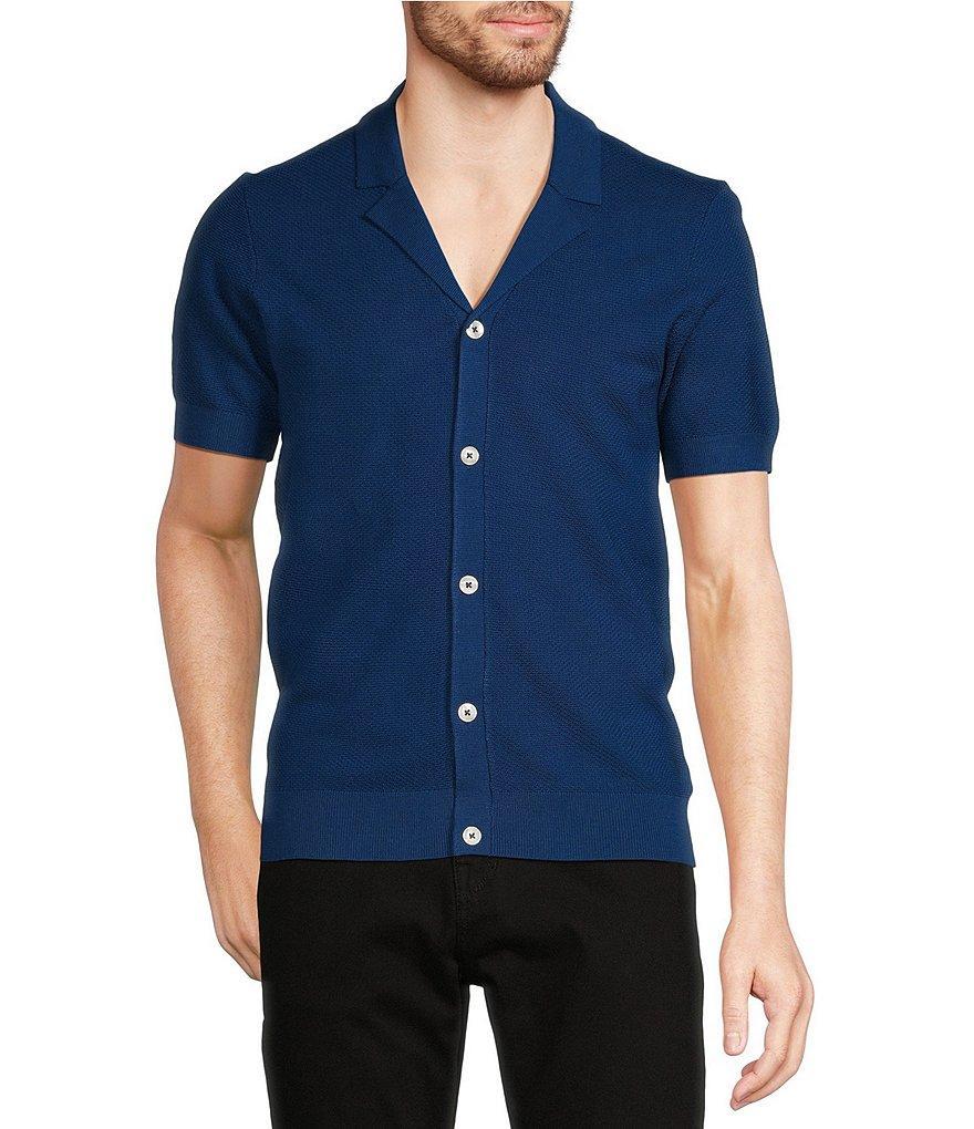 Murano Short Sleeve Sweater Camp Shirt Product Image