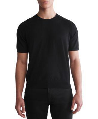 Calvin Klein Mens Short Sleeve Crewneck Knit Tech T-Shirt Product Image