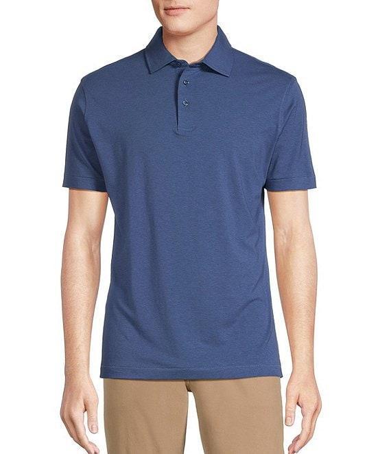 Cremieux Blue Label Solid Short Sleeve Polo Shirt Product Image