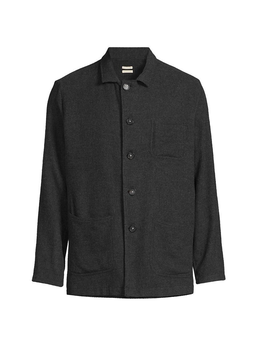 Mens Florida Wool-Silk Shirt Jacket Product Image