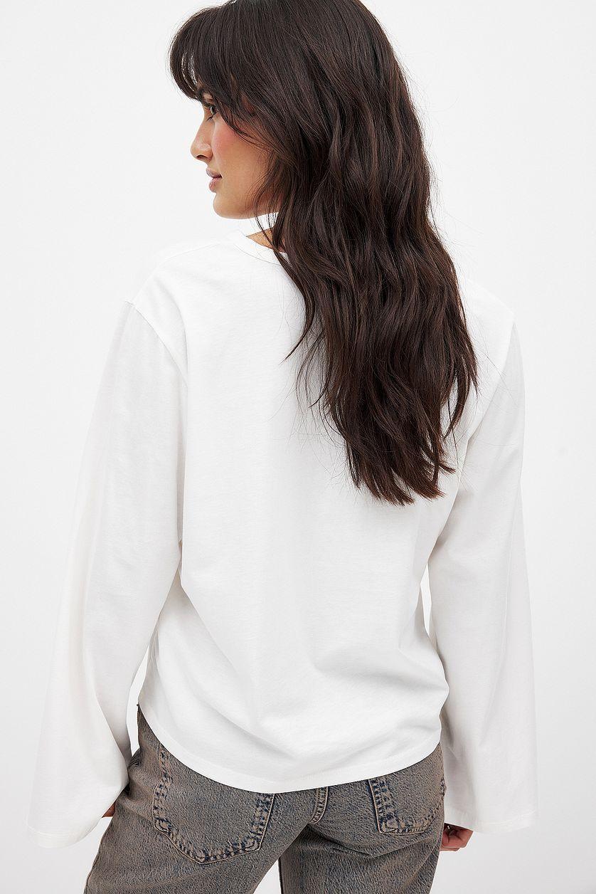 Button Long Sleeve Top Product Image
