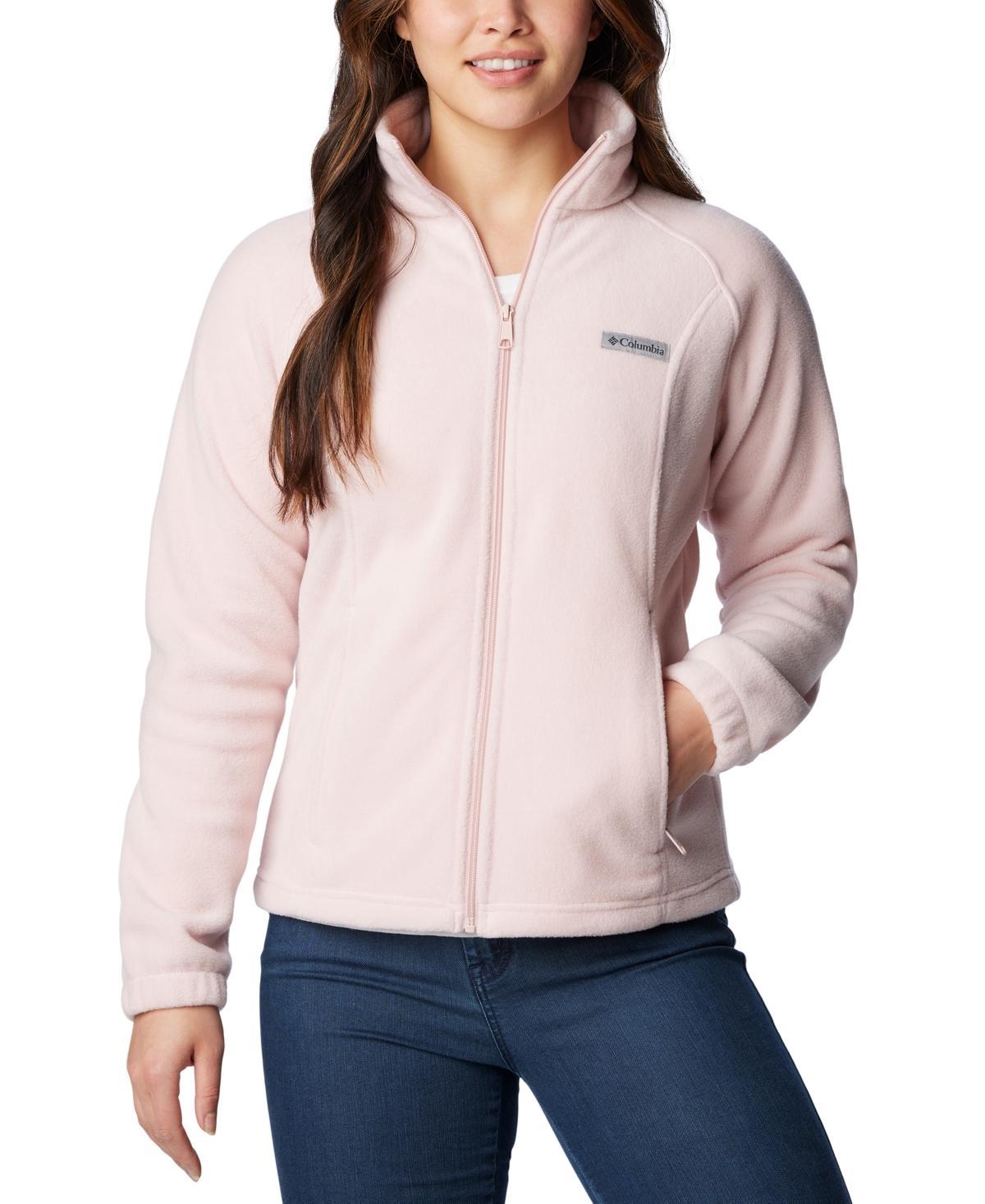 Womens Columbia Benton Springs Zip-Front Fleece Jacket Columbia Blue Product Image