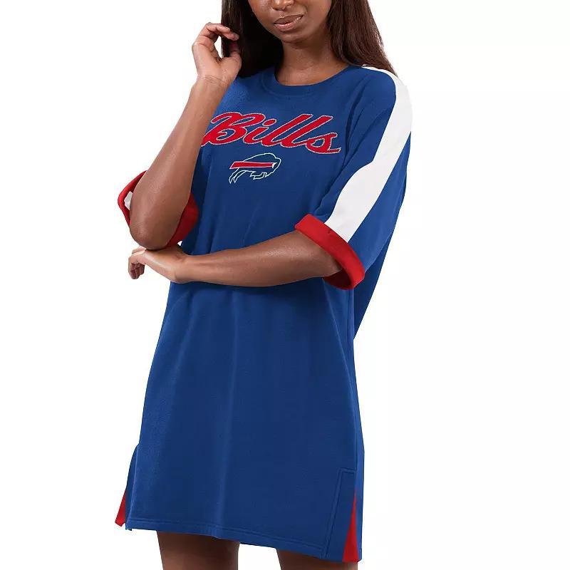 Women's G-III 4Her by Carl Banks Royal New York Giants Flag Sneaker Dress, Size: XL, Blue Product Image