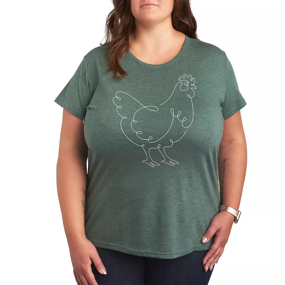 Plus Butterflies, Womens Grey Green Product Image