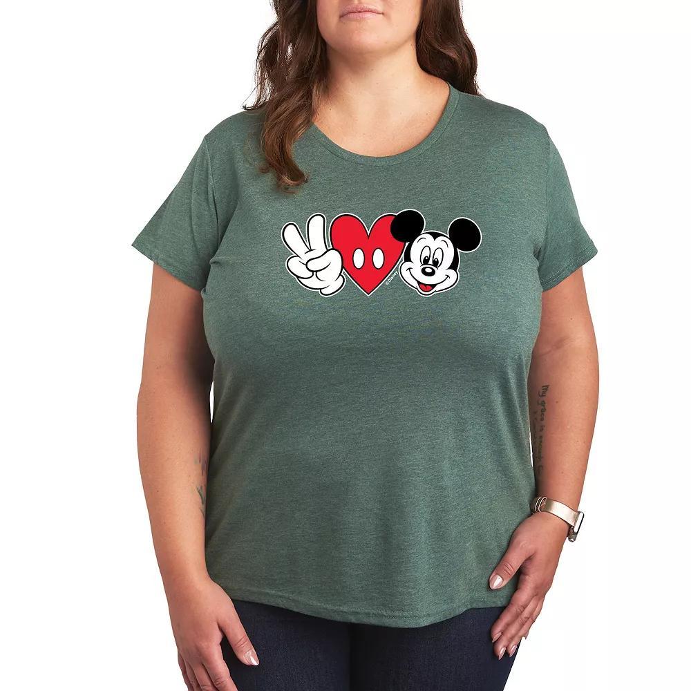 Plus Tacos And Tequila Graphic Tee, Womens Grey Green Product Image
