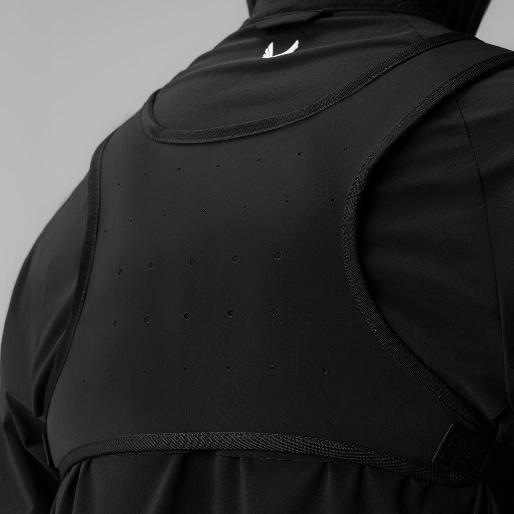 0711. Cordura® Lightweight Chest Pack - Black "Grid" Product Image
