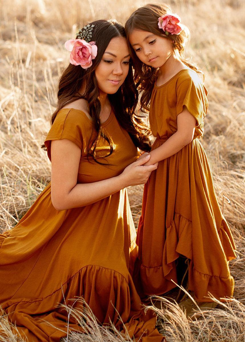 Pilar Dress in Spice Female Product Image