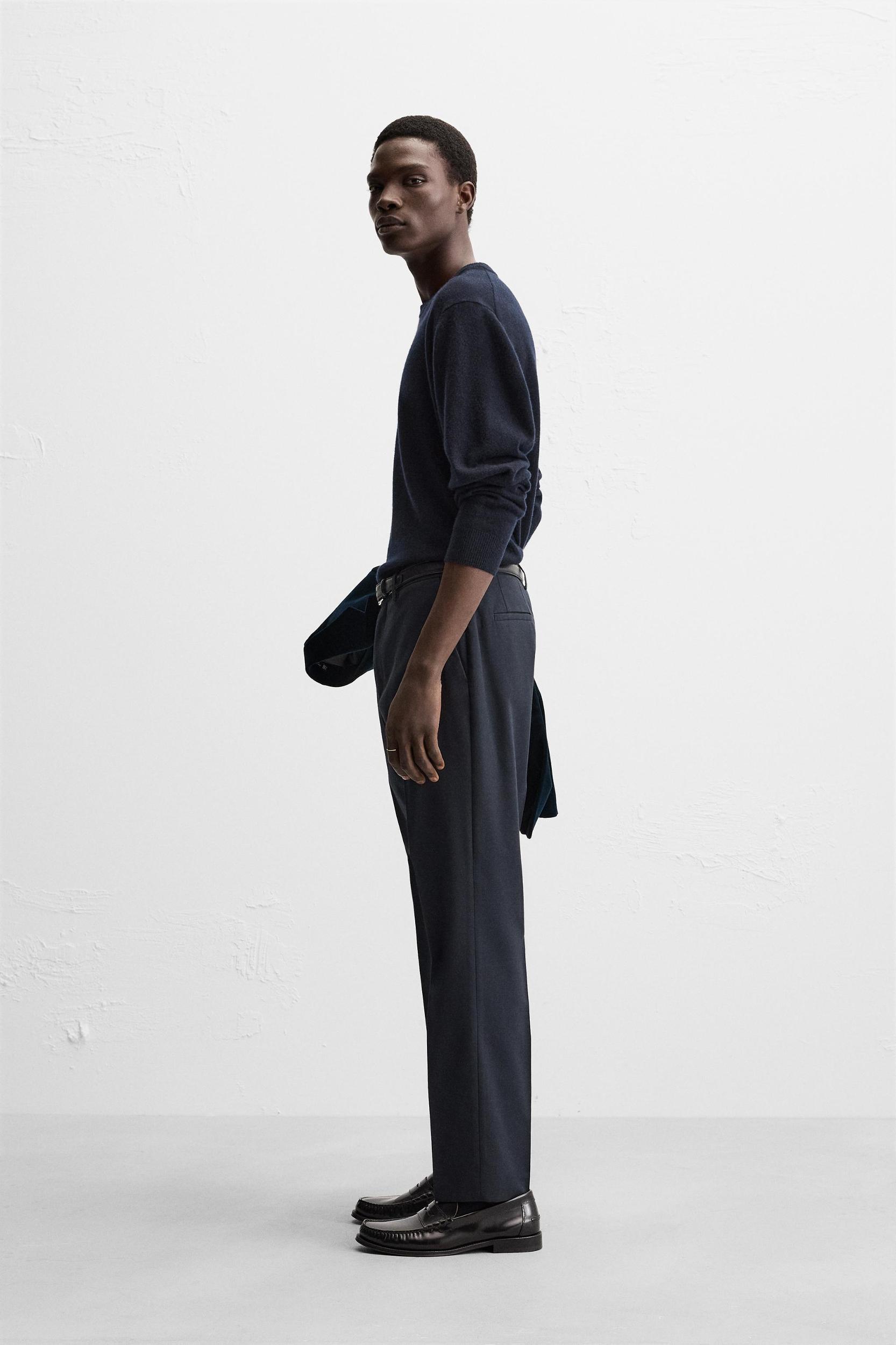 WOOL BLEND PANTS Product Image