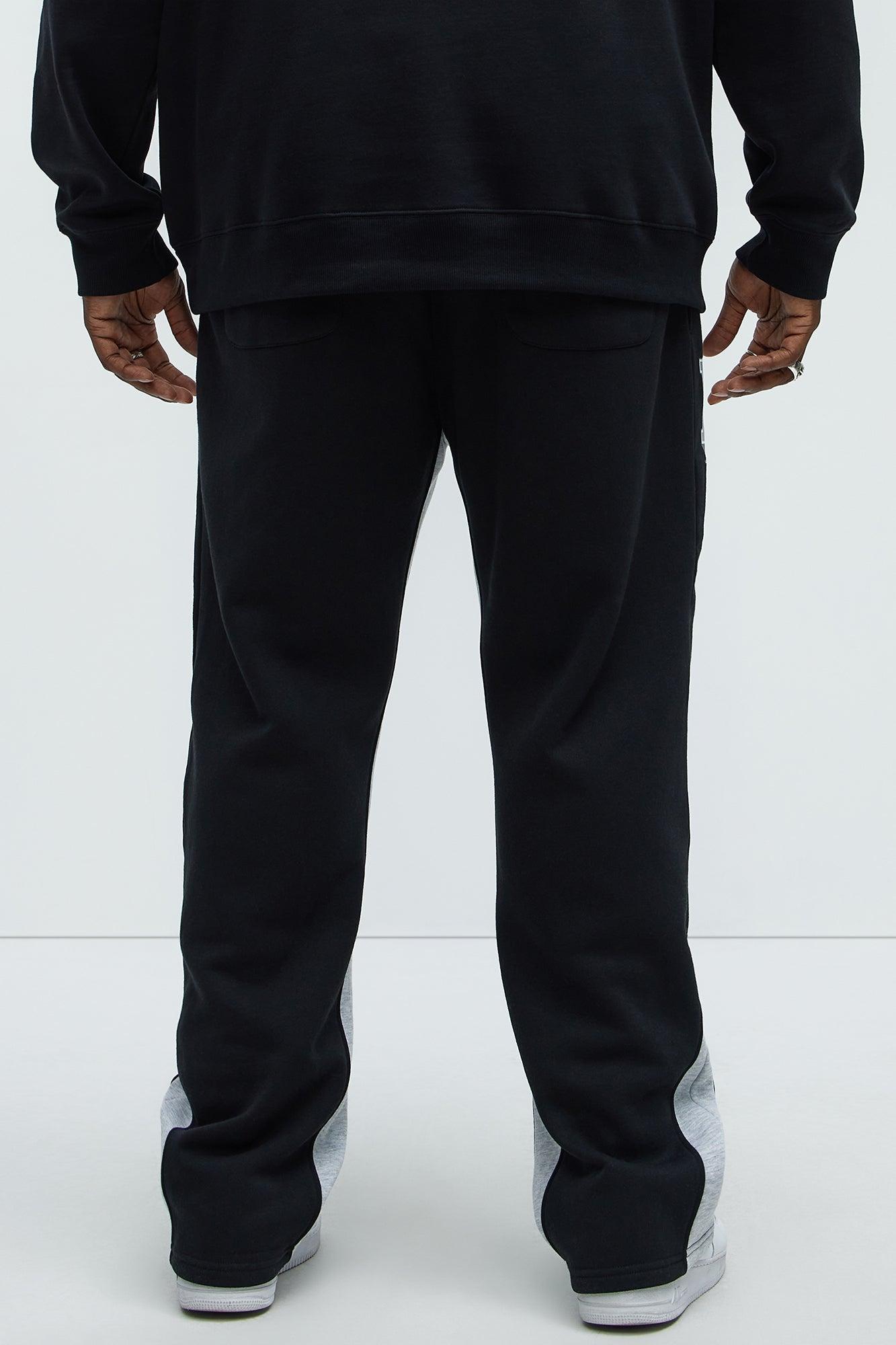 Raiders Bold Flare Sweatpants - Black Product Image