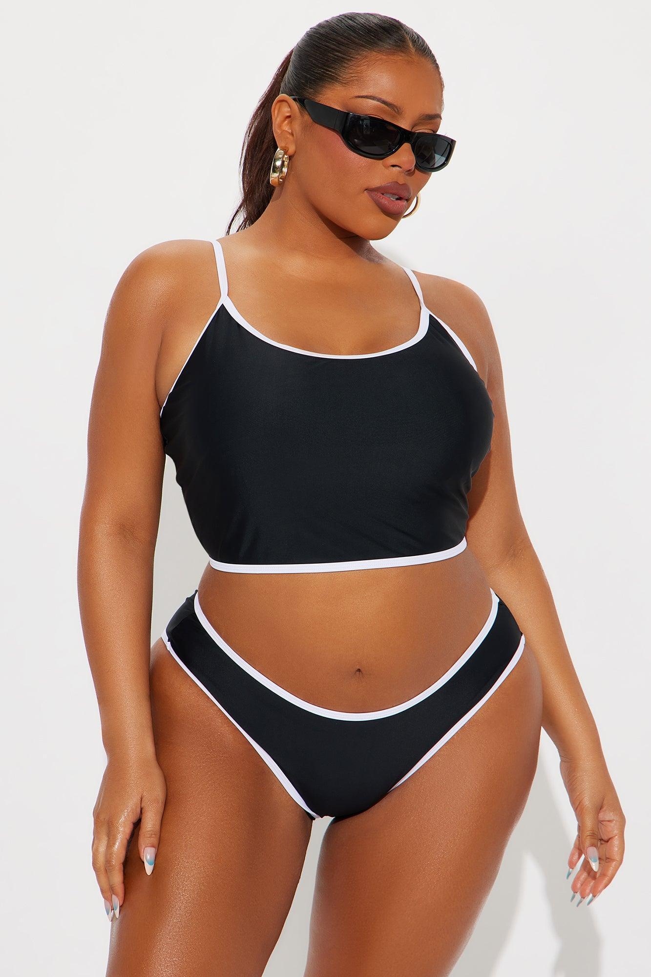 Honolulu Tankini 2 Piece Bikini - Black Product Image