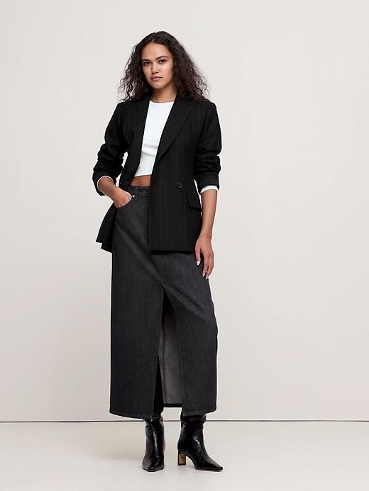 Hourglass Italian Flannel Blazer Product Image
