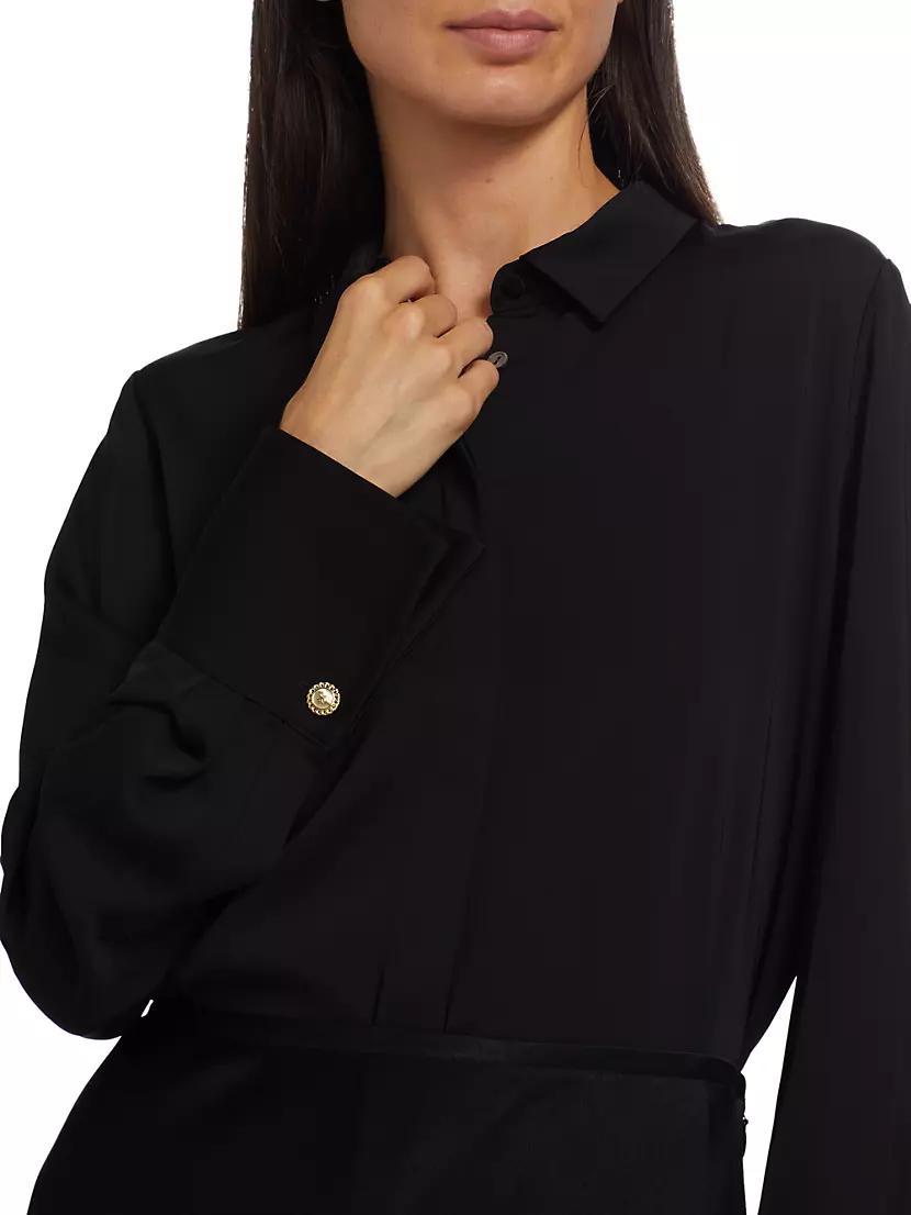 Lumi Button-Front Blouse Product Image