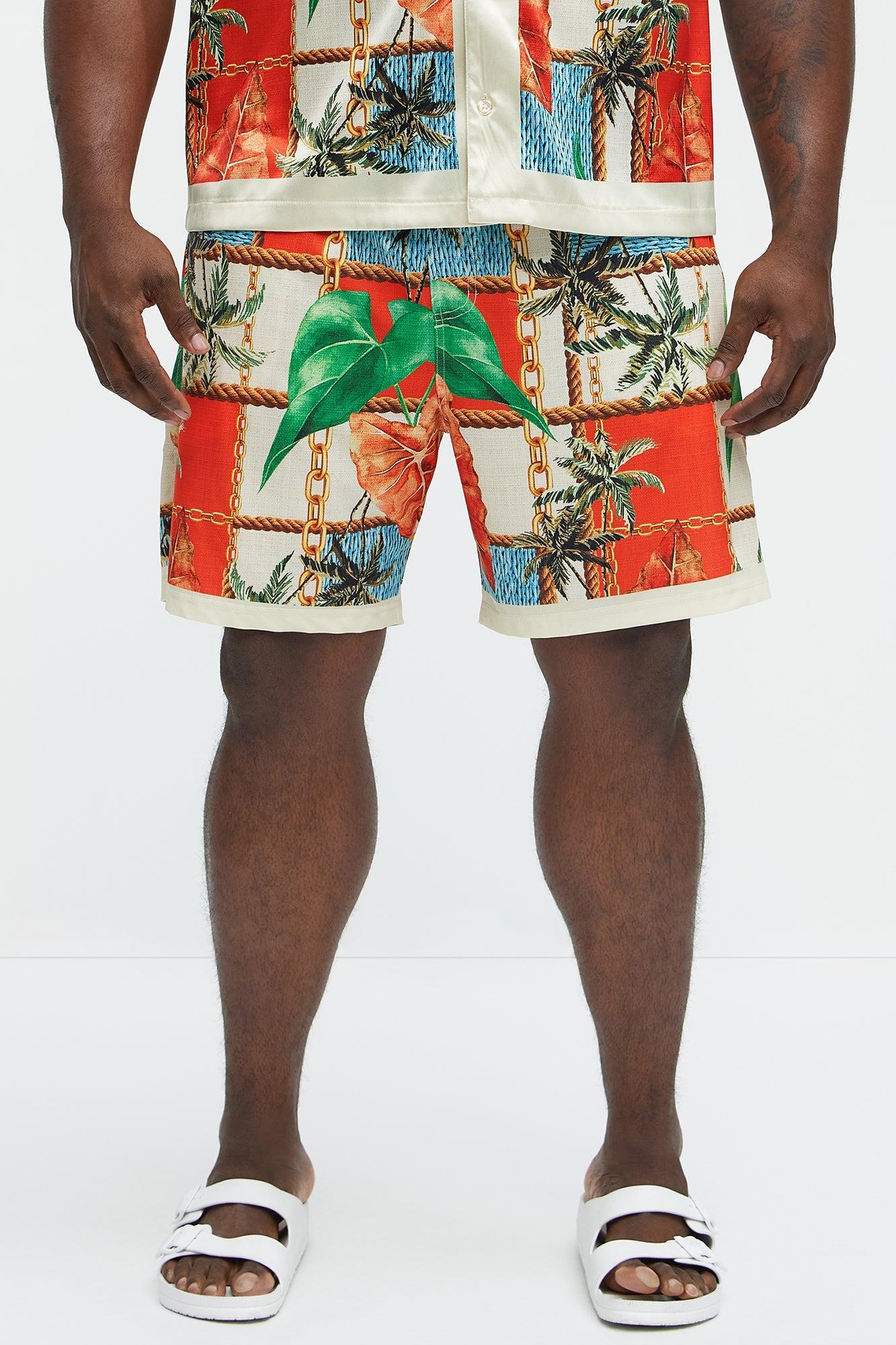 Summer Away Swim Classic Trunk - Multi Color Product Image