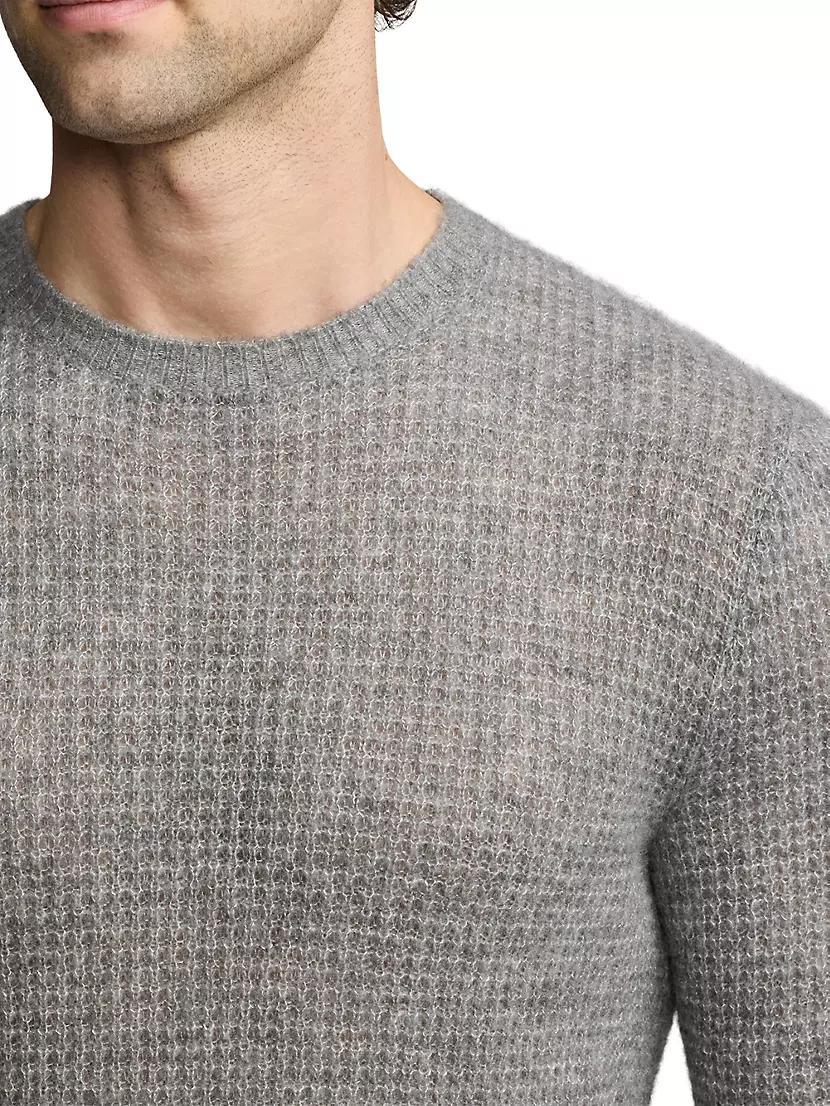 Cashmere-Silk Long-Sleeve Sweater Product Image