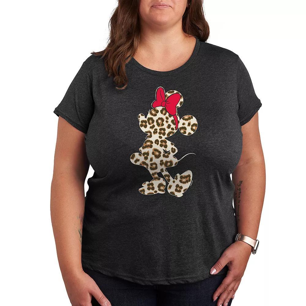 Plus Care Bears Cheer Bear Graphic Tee, Womens Heather Grey Gray Product Image