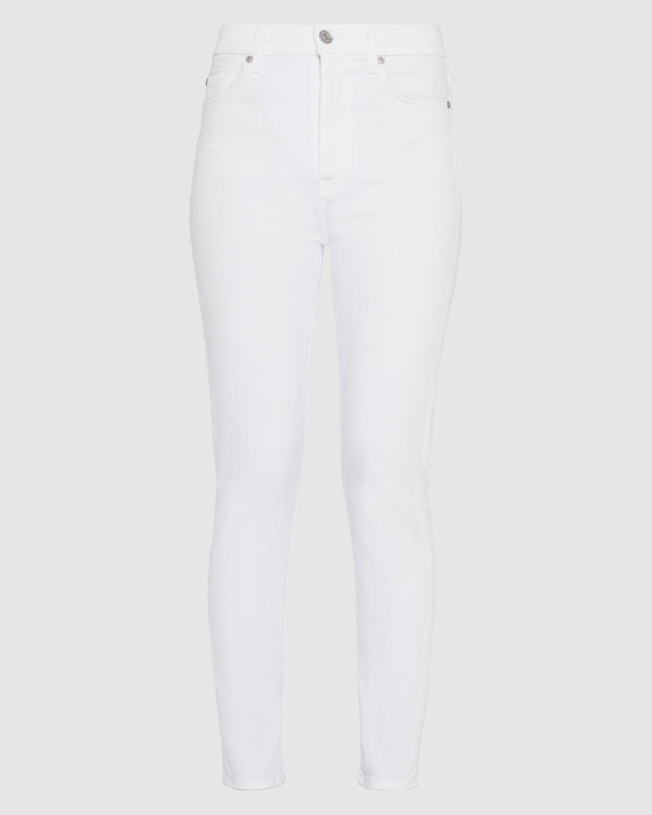 Womens High-Rise Luxe Ankle Skinny Jeans Product Image