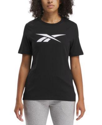 Reebok Womens Cotton Vector Graphic Short-Sleeve Tee Product Image