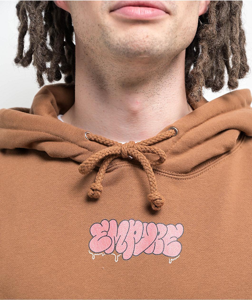Empyre Alley Cat Brown Hoodie Product Image