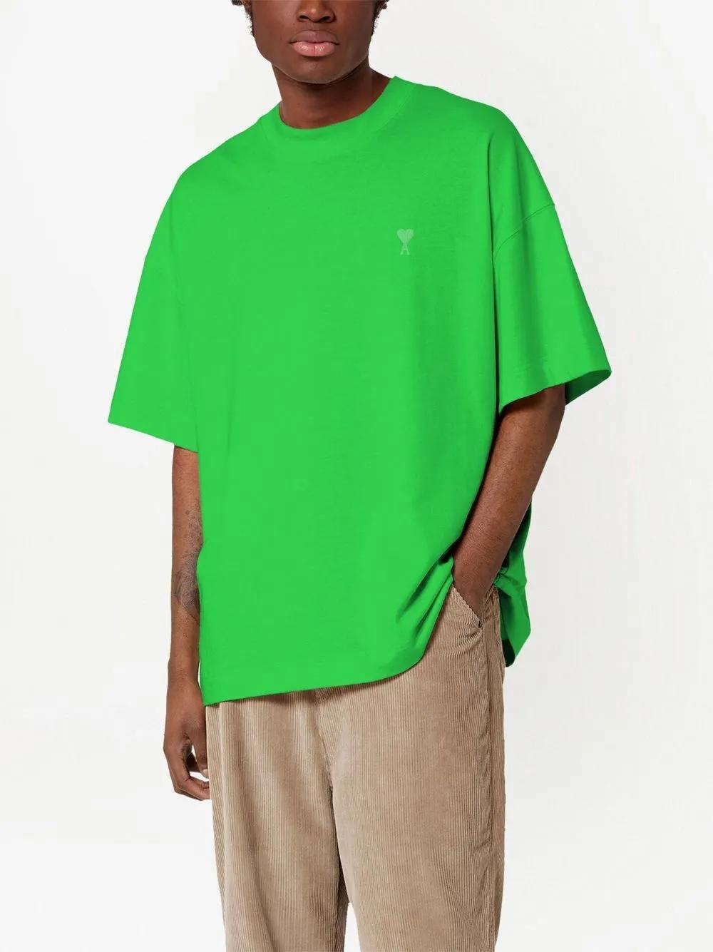 organic-cotton drop-shoulder T-shirt Product Image