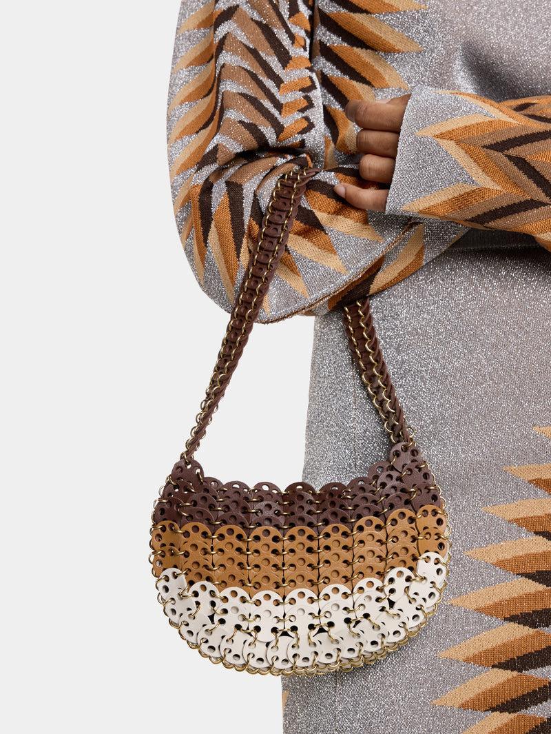 1969 MOON BAG IN LEATHER BROWN SHADES Product Image