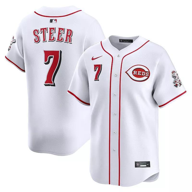 Spencer Steer Cincinnati Reds Nike Men's Dri-FIT ADV MLB Limited Jersey Product Image