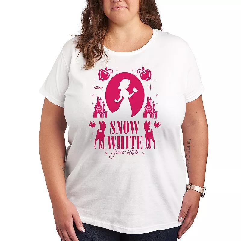 Disneys Snow White Plus Graphic Tee, Womens Product Image