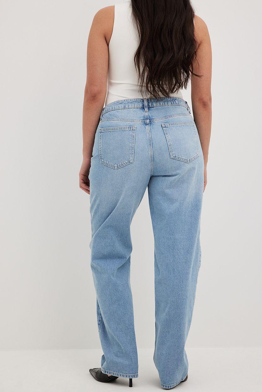 Straight High Waist Jeans Product Image