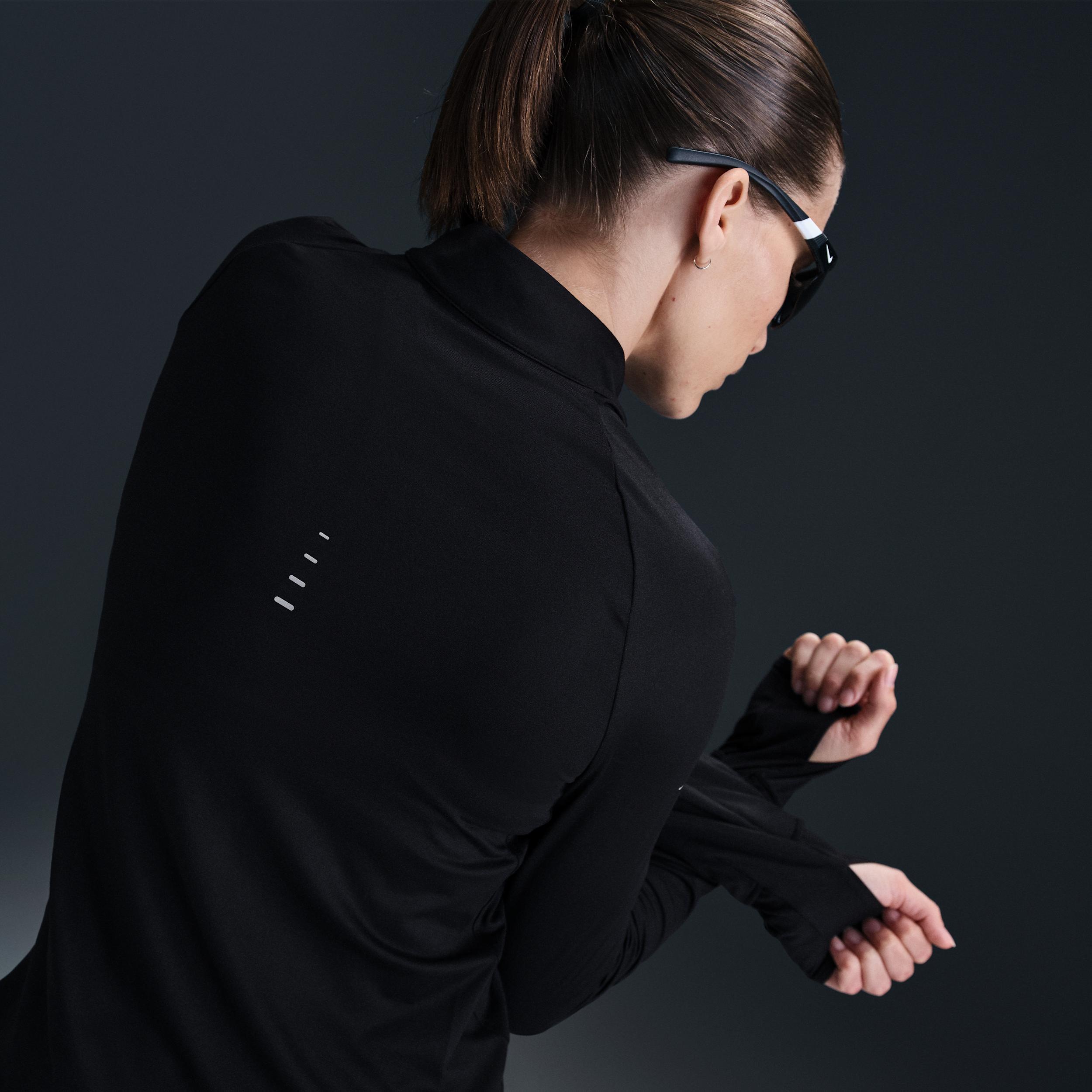 Nike Women's Swift Dri-FIT UV 1/4-Zip Running Top Product Image