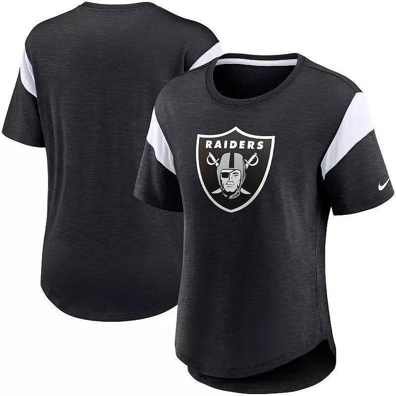 Womens Nike Heather Royal Los Angeles Rams Primary Logo Fashion Top Product Image