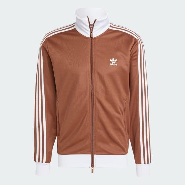 adidas Adicolor Classics Beckenbauer Track Jacket Wonder White 2XL Mens Product Image