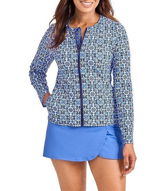 Tommy Bahama Solid Novelty Pearl Skort Swim Bottom Product Image