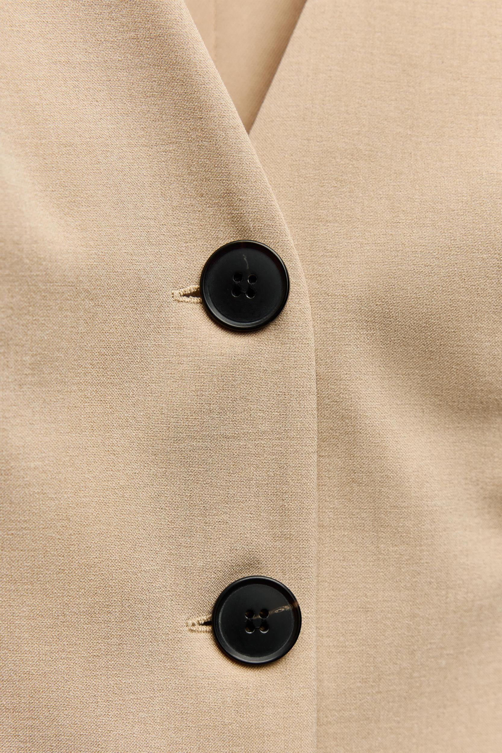 BOX PLEAT VEST DRESS Product Image