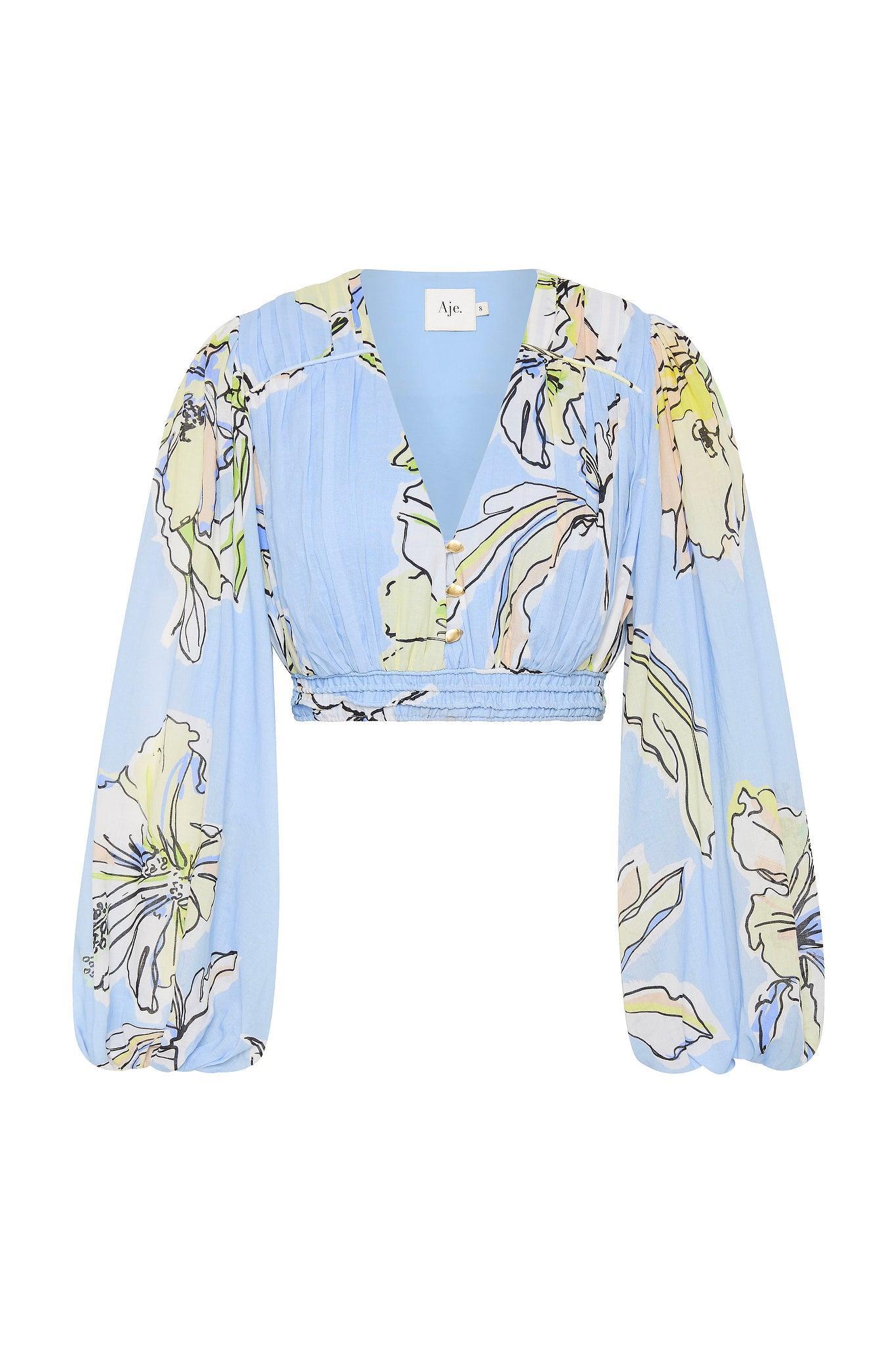 Romantica Voile Crop Top Product Image