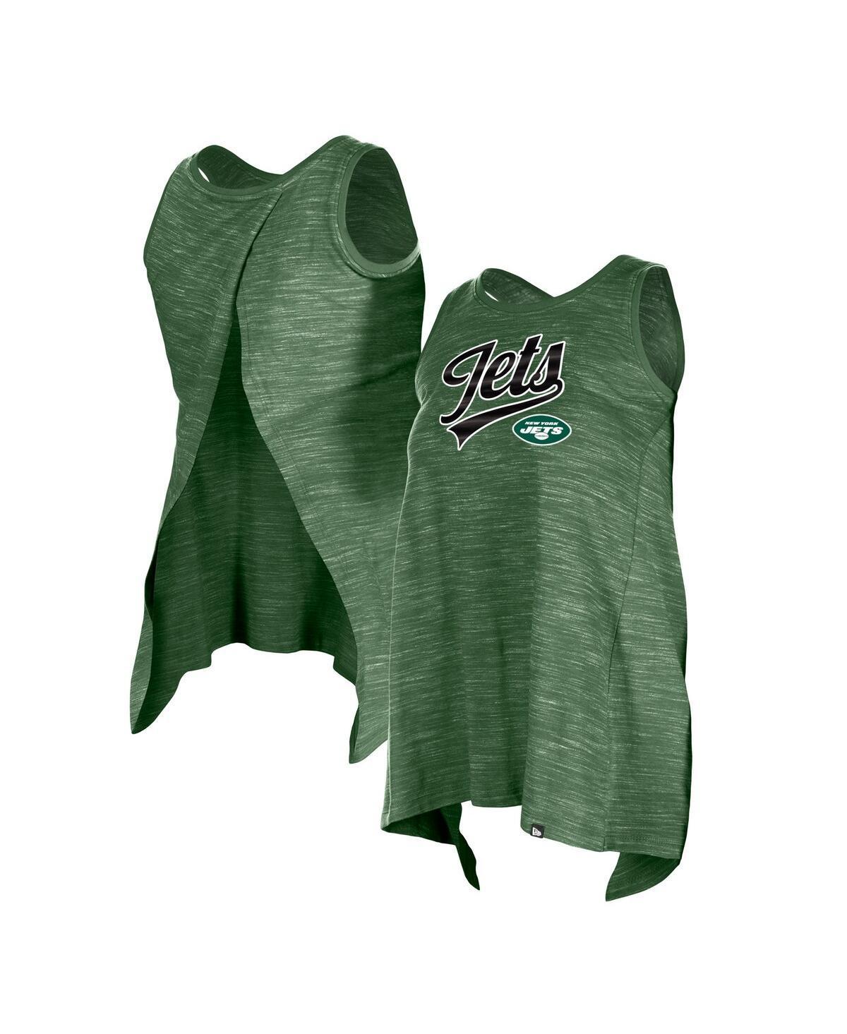 Women's New Era Teal Jacksonville Jaguars  Space Dye Active Tank Top, Size: Medium, Blue Product Image