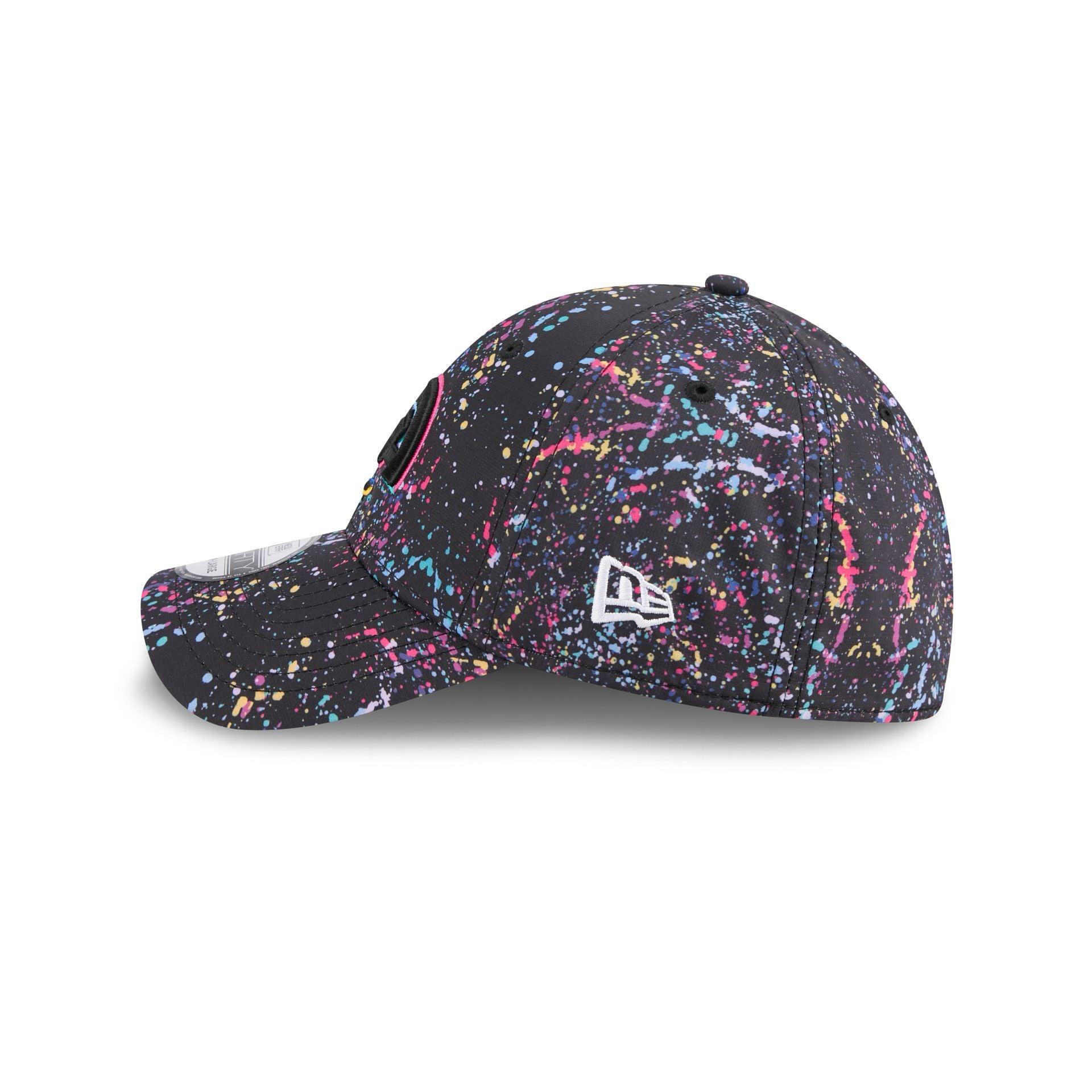 Los Angeles Dodgers Everyday Nylon Pink 9TWENTY Adjustable Hat Male Product Image