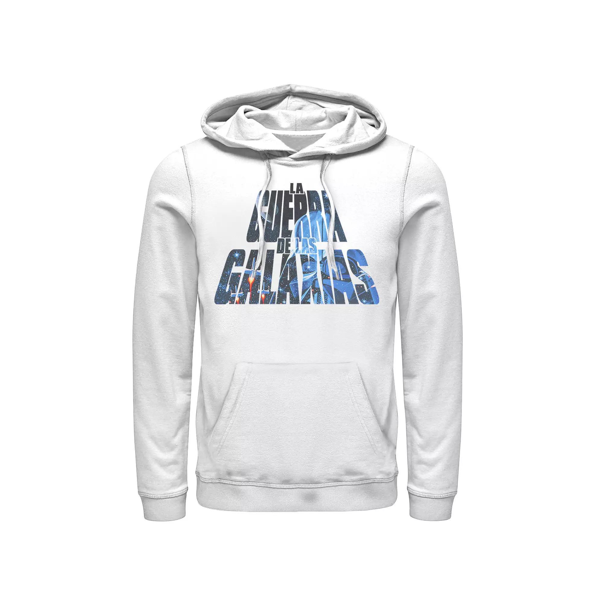 Mens Star Wars La Guerra De Las Galaxias Letter Fill Hoodie Product Image